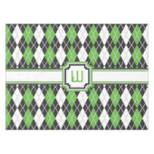 Retro Argyle Tablecloth Tafelkleed (Voorkant (Horizontaal))