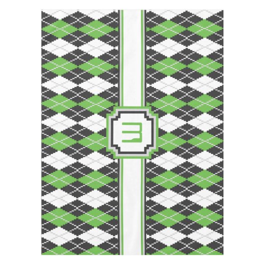 Retro Argyle Tablecloth Tafelkleed (Voorkant)