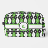 Retro Argyle Toilettasje (Voorkant)