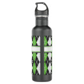Retro Argyle Water Fles (Achterkant)