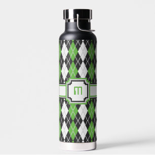 Retro Argyle Waterfles