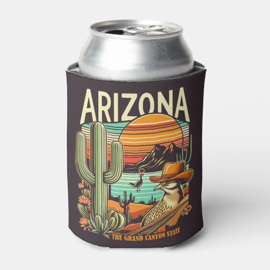Retro Arizona Blikjeskoeler (Blikje Voorkant)