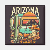 Retro Arizona Magneet (Voorkant)