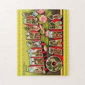 Retro Arkansas Ozarks 11x14 Legpuzzel (Verticaal)