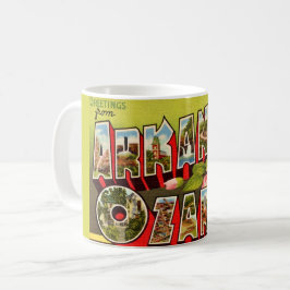 Retro Arkansas Ozarks Mug Koffiemok