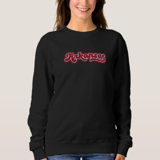 Retro Arkansas Vintage Script   Trui