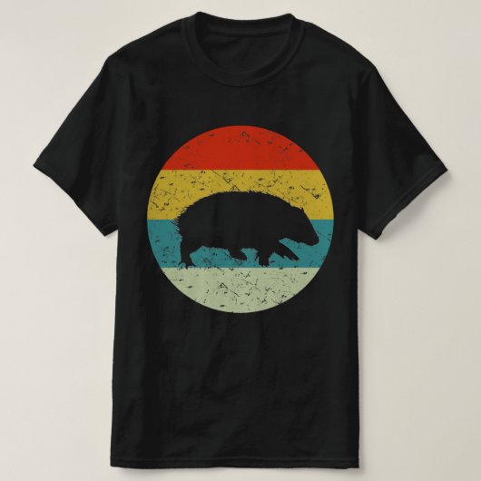retro armadillo t-shirt (Design voorkant)