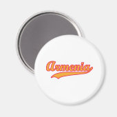 Retro Armenië Magneet (Voorkant / Achterkant)