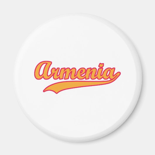 Retro Armenië Magneet (Voorkant)