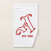 Retro arsenaal bad handdoek (Handdoek)