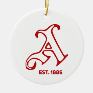 Retro arsenaal keramisch ornament