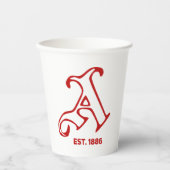 Retro arsenaal papieren bekers (Voorkant)