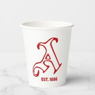 Retro arsenaal papieren bekers