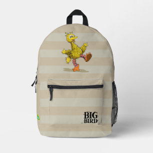 Retro Art Big Bird Bedrukte Rugzak