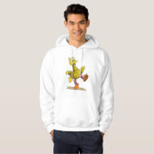 Retro Art Big Bird Hoodie (Voorkant volledig)