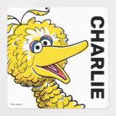 Retro Art Big Bird Labels (Design 1)