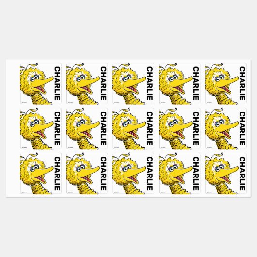 Retro Art Big Bird Labels (Vel)