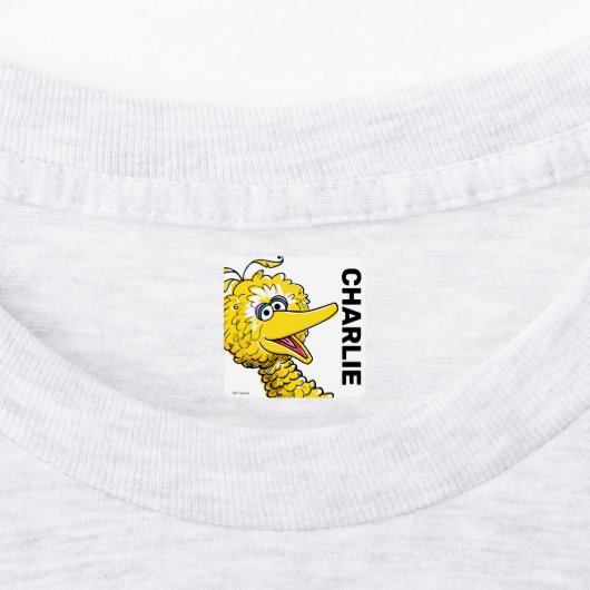 Retro Art Big Bird Labels (Aangebracht)