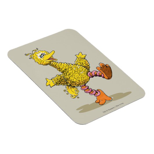 Retro Art Big Bird Magneet (Rechterzijde)