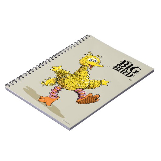 Retro Art Big Bird Notitieboek (Linkerzijde)