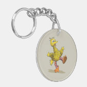 Retro Art Big Bird Sleutelhanger (Voorkant Links)