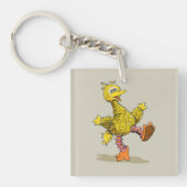 Retro Art Big Bird Sleutelhanger (Voorkant)