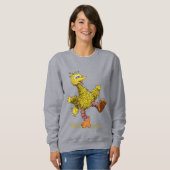 Retro Art Big Bird Trui (Voorkant volledig)