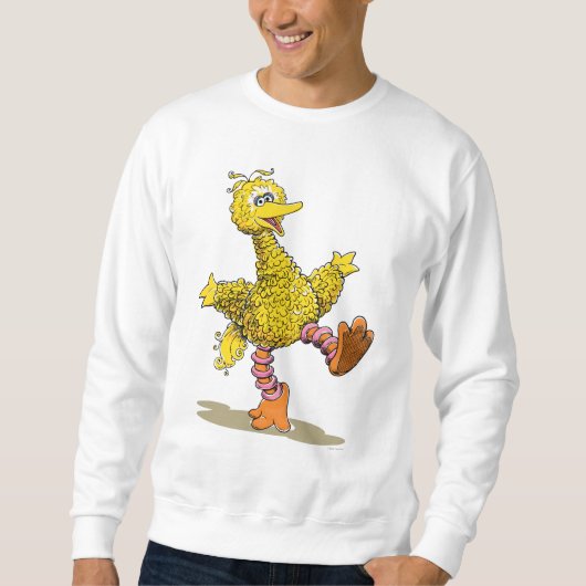 Retro Art Big Bird Trui (Voorkant)