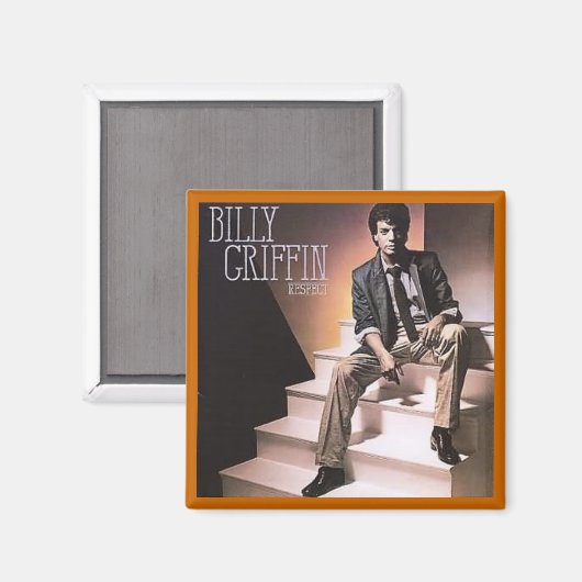"Retro Art" Billy Griffin-Respect LP Magnet (Voorkant / Achterkant)