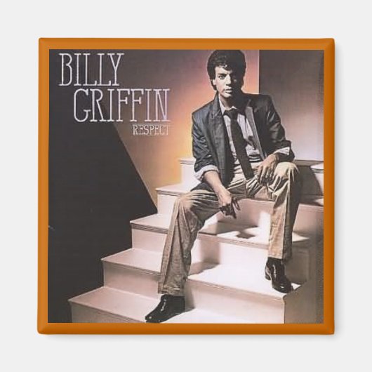 "Retro Art" Billy Griffin-Respect LP Magnet (Voorkant)