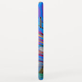 , retro, art, blauw, uniek, moiPhone / iPad case (Achterkant/rechts)