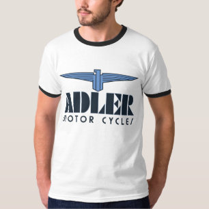 Retro art deco Adler motorrijwielen logo eagle vle T-shirt