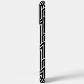 Retro Art Deco Chevron Triangle Naadloos Patroon Case-Mate iPhone Case (Achterkant / Links)