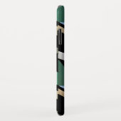 Retro Art Deco diamantdriehoekspatronen Case-Mate iPhone Case (Achterkant/rechts)