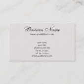 Retro Art Deco  diamantdriehoekspatronen Visitekaartje (Voorkant)