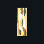 Retro Art Deco Jazz Brown Autumn Curve Patroon Canvas Afdruk<br><div class="desc">Het model van de illustratie Retro Art Deco met warme tonen van bruine en beige gebogen geometrische patronen. Deel van een collectie van decoratieve samenstellingen van V. Boberman, geproduceerd in het pochoir stencil van de "Roaring Twenties". Deze design tonen enkele van de meest geïnspireerde en innovatieve afbeeldingen van modern design...</div>