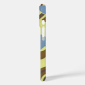 Retro Art Deco Jazz, Cirkels, Bogen Boog Patronen Case-Mate iPhone Case (Achterkant / Links)