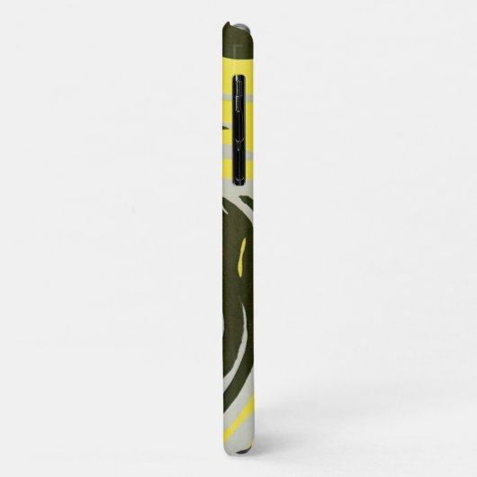 Retro Art Deco Jazz  cirkels patronen Case-Mate iPhone Case (Achterkant/links)