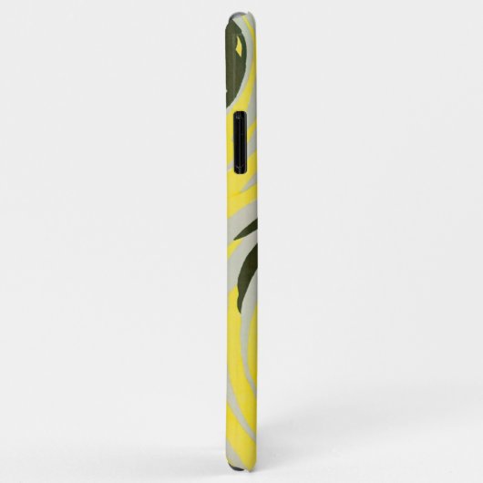 Retro Art Deco Jazz  cirkels patronen Case-Mate iPhone Case (Achterkant/rechts)