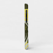 Retro Art Deco Jazz cirkels patronen Case-Mate iPhone Case (Achterkant/links)