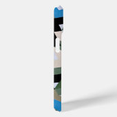 Retro Art Deco Jazz Geometric Zig Zag Pattern Case-Mate iPhone Case (Achterkant / Rechts)