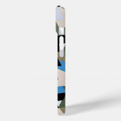 Retro Art Deco Jazz Geometric Zig Zag Pattern Case-Mate iPhone Case (Achterkant / Links)