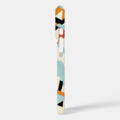 Retro Art Deco Jazz, Geometrische modellen Case-Mate iPhone Case (Achterkant / Links)