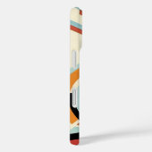 Retro Art Deco Jazz, Geometrische modellen Case-Mate iPhone Case (Achterkant / Rechts)
