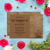  Retro Art Deco Old Map Sailboat Wedding Kaart