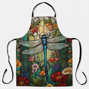 Retro art nouveau libel boho chic schort
