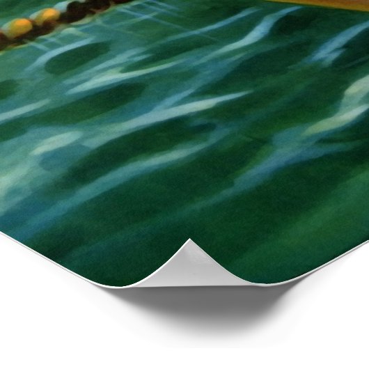 Retro Art Print, "Sitting " Eggleston Poster (Hoek)