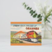  Retro Art Southern California Revel Briefkaart (Staand voorkant)