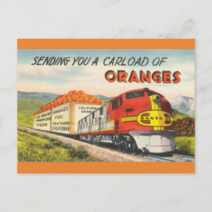 Retro Art Southern California Revel Briefkaart