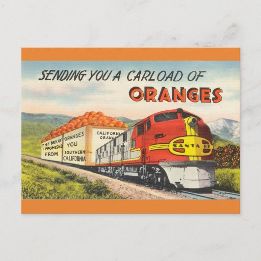  Retro Art Southern California Revel Briefkaart (Voorkant)